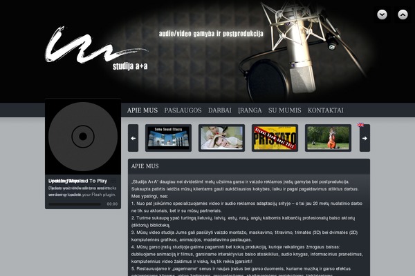 Soundcheck theme site design template sample