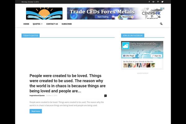 deTube theme site design template sample