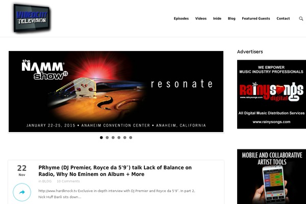 Site using AddThis Trending Content plugin