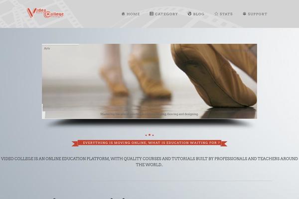 Extinct theme site design template sample