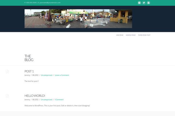 X | The Theme theme site design template sample