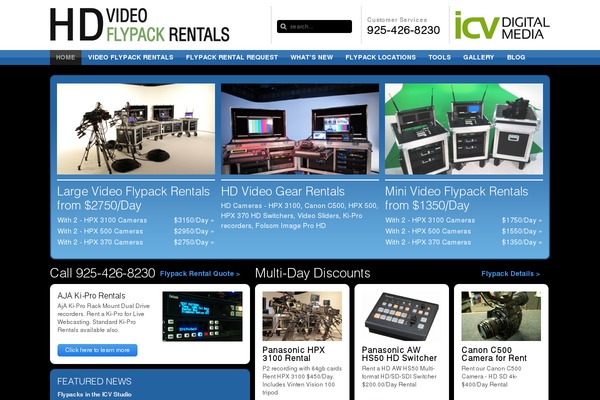 Nano2 theme site design template sample