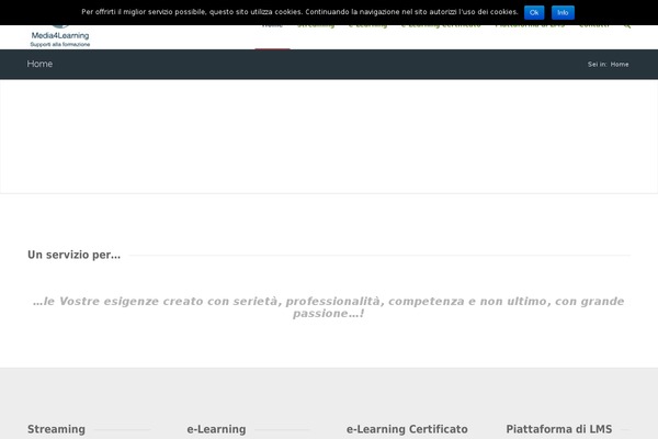 Impreza theme site design template sample