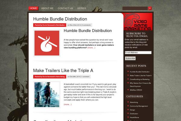 Basic theme site design template sample