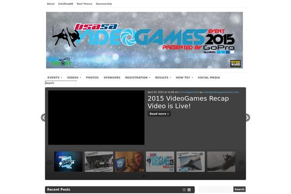 Videozoom theme site design template sample