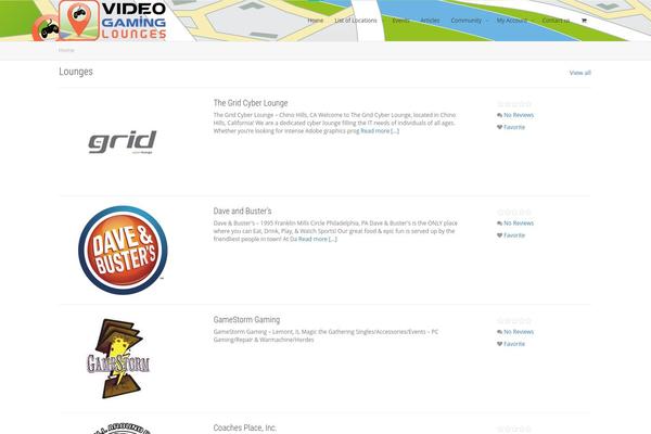Site using Geodir_marker_cluster plugin