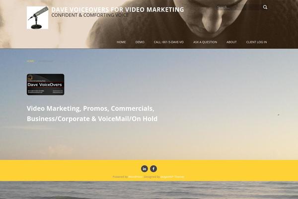 Meris theme site design template sample