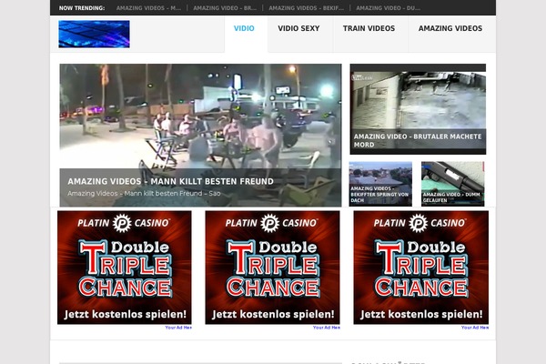 Site using WORDPRESS VIDEO GALLERY plugin