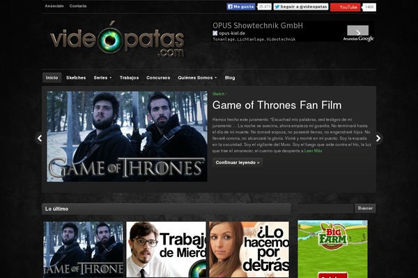 Vertex theme site design template sample