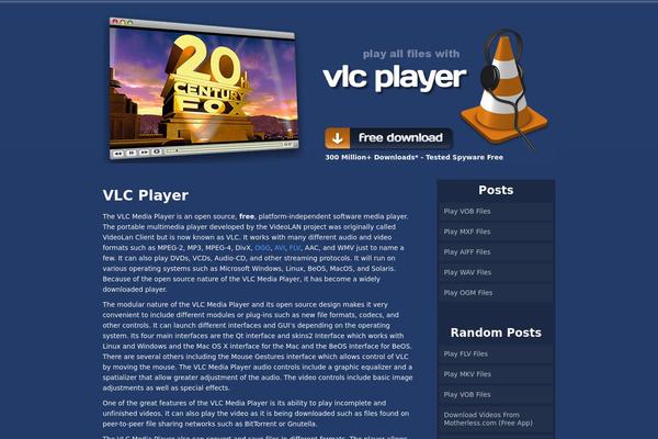 videoplayerdl.com site used Vcl