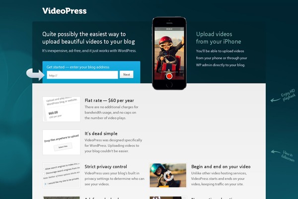 A8c theme site design template sample