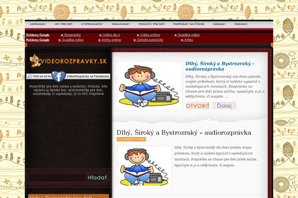 videorozpravky.sk site used Irene