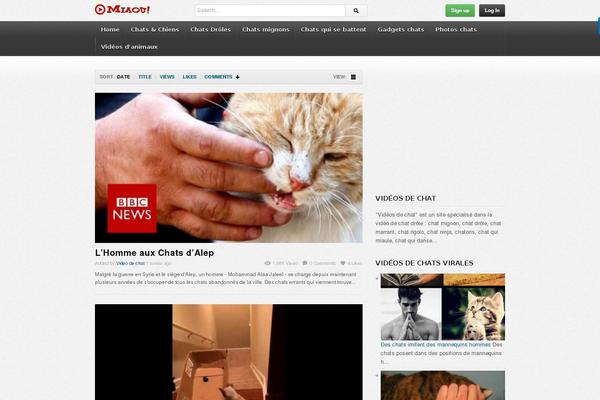 Site using Cocorico Social plugin
