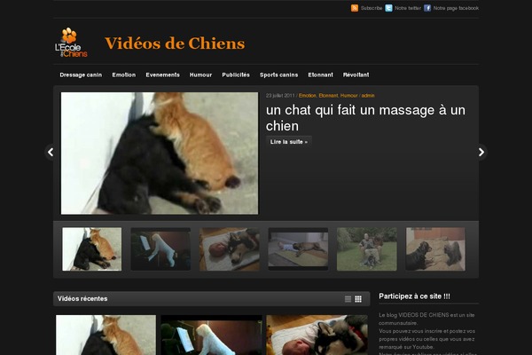 Videozoom theme site design template sample