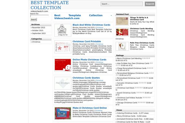 Do’a Ibu theme site design template sample