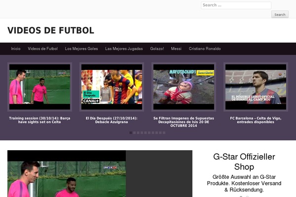 Yegor theme site design template sample
