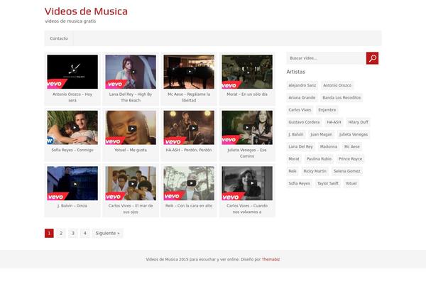Novavideo Lite theme site design template sample