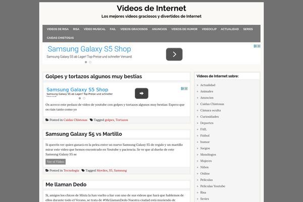CleanWP theme site design template sample