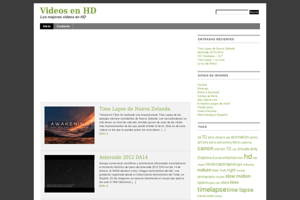 Mimbo 2.2 theme site design template sample