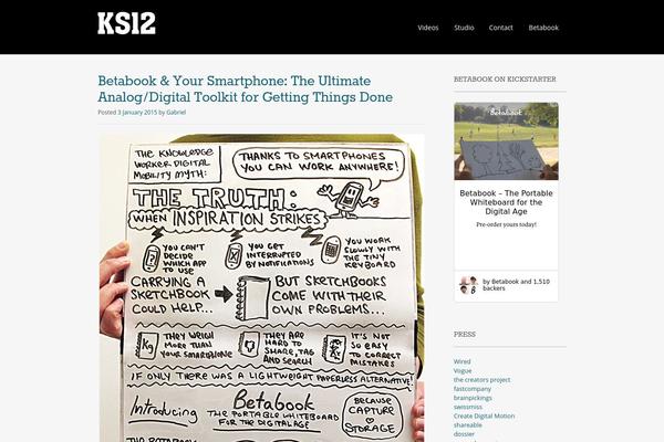 Portfolio Press theme site design template sample