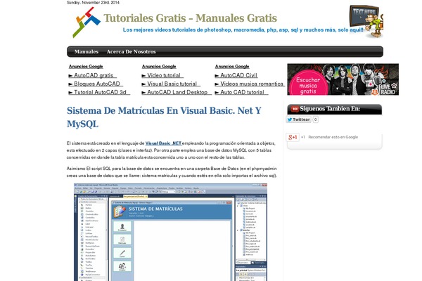videostutorial.org site used Cinevideos