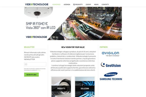 Dante theme site design template sample