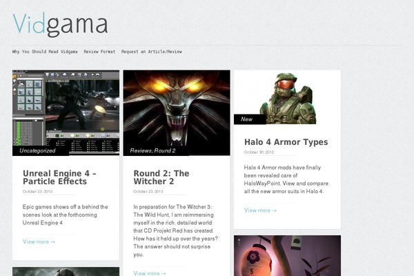Gridly theme site design template sample