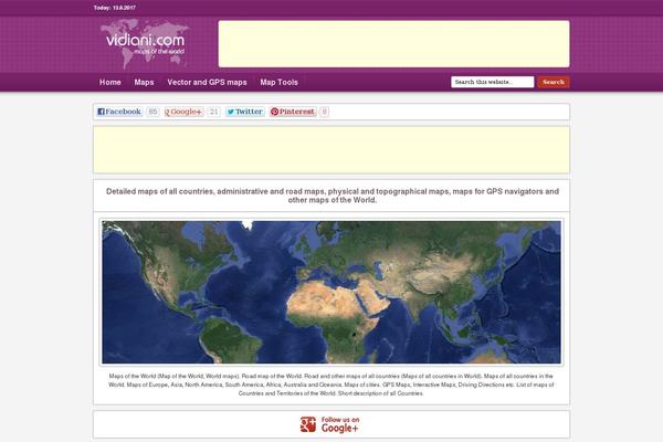 Ivmh_maps theme site design template sample