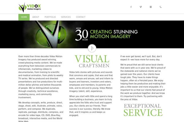 Designfolio Pro theme site design template sample