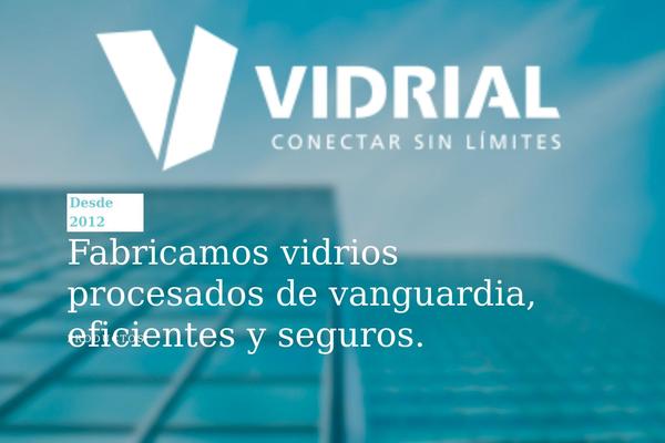 vidrial.com.ar site used Thalu