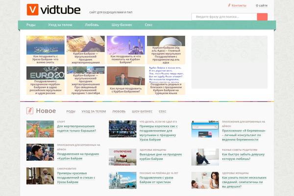 vidtube.ru site used Proffit