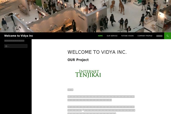 vidya.jp site used Extent-wp