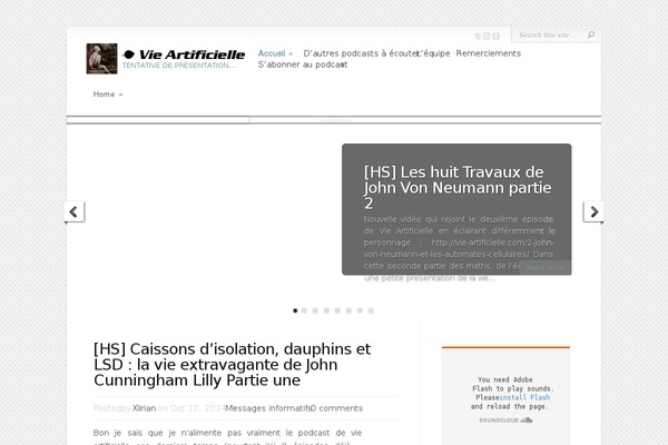 Site using Disqus Recent Comments Widget plugin