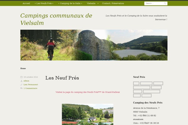 Rumput-hijau theme site design template sample