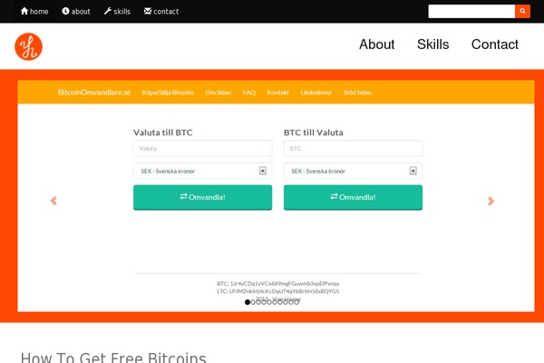 Inspiro theme site design template sample