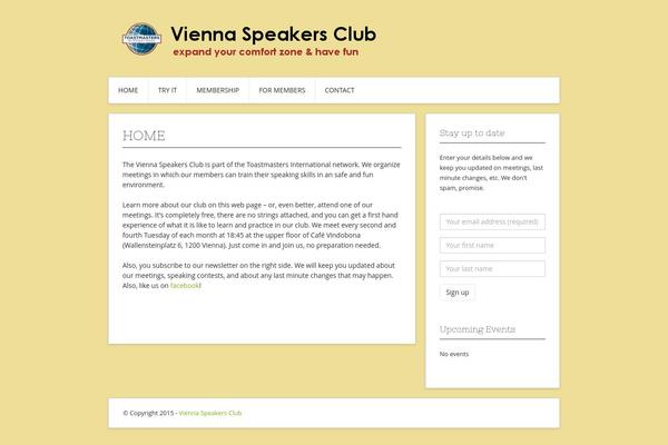 Contango theme site design template sample