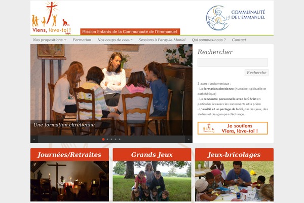 NonProfit theme site design template sample