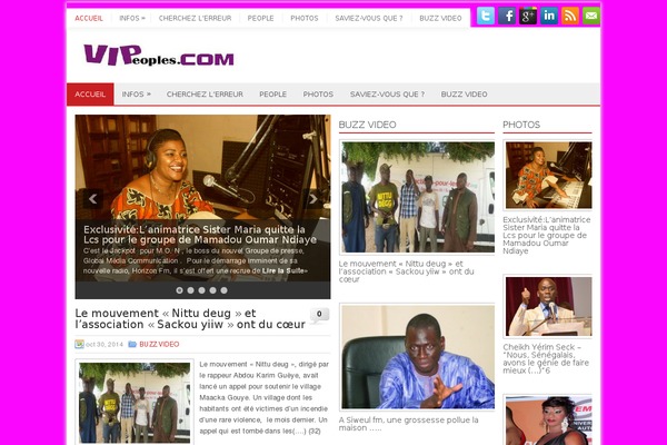 vieprivee.net site used Onlinemagazine