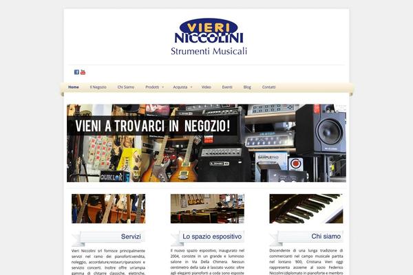 StorePress theme site design template sample