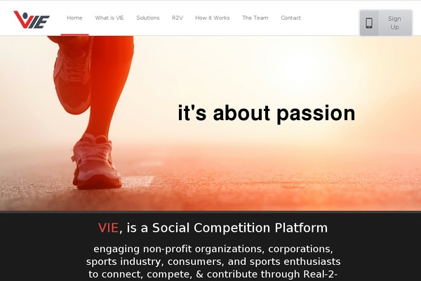 viesportsinc.com site used Appdev
