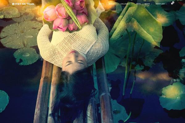 Photography theme site design template sample