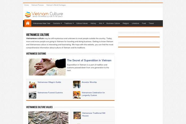 Sahifa theme site design template sample