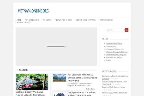 Leaf theme site design template sample