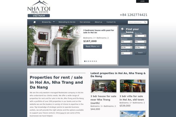 OpenDoor theme site design template sample