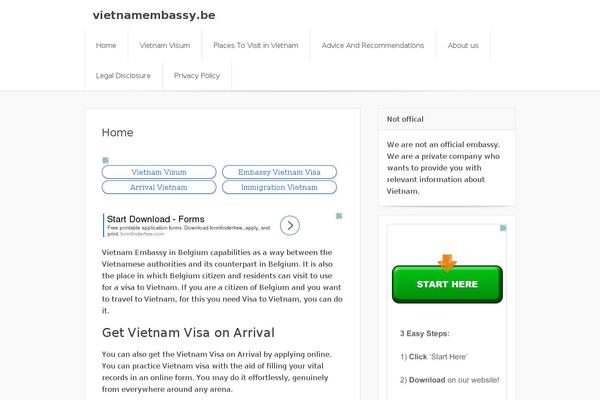 Site using MotoPress Content Editor Lite plugin