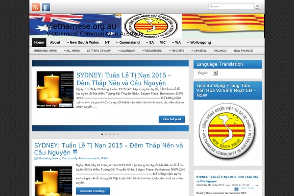 Site using Event post plugin