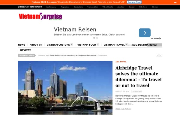 TrueNews theme site design template sample