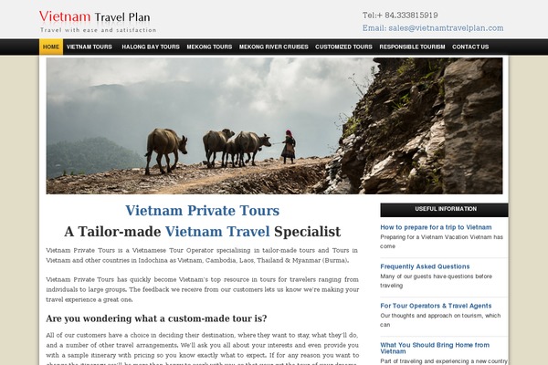 Straightahead theme site design template sample