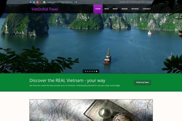 Tour Package V1.02 theme site design template sample