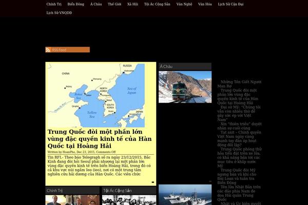 Giornalismo theme site design template sample